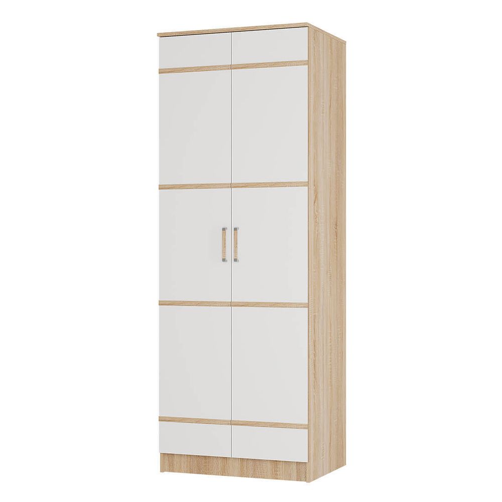 Сакура Шкаф 2-х ств для пл и белья без зеркал