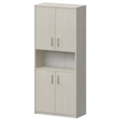 Шкаф с нишей А-312 Ясень шимо 770x370x2000 Арго