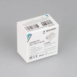 INTELLIGENT ARLIGHT Конвертер DALI-309-4-D2-IN (DALI-BUS, Free purpose) (IARL, Пластик) 032882