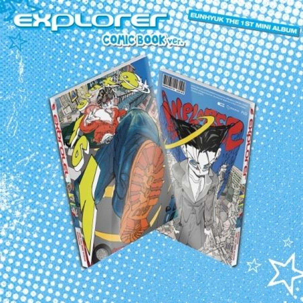 Альбом EUNHYUK - EXPLORER 1st Mini Album COMIC BOOK Version