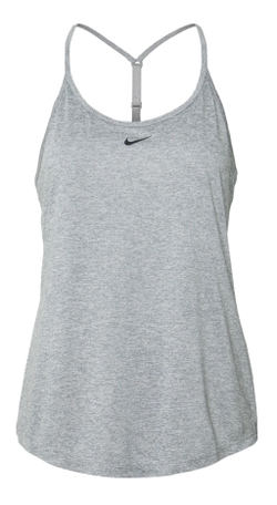 Женский топ теннисный Nike Dri-Fit One Elastika Standard Fit Tank W - серый