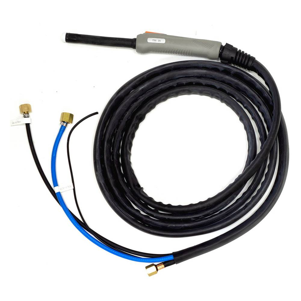 Горелка TIG 25 250A(100%) M12x1, 1/4G, 3/8G, 4m-вода (без управляющих разъемов) 12162