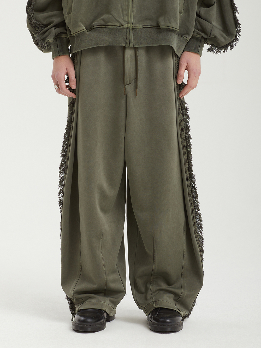 Мужские Брюки Lace Trimming