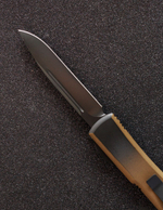 Автоматический складной нож SteelBro Ultratech S/E Tanto Cerakote Black Cherry M390 121-1BKMDBRZCS (бронзовый-черный)