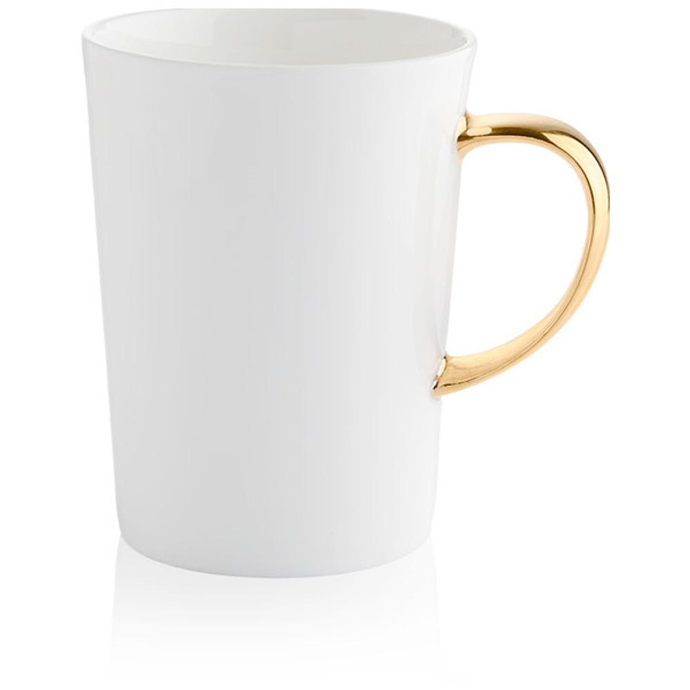 Кружка Mix&Match Синергия 450мл золотистая ручка