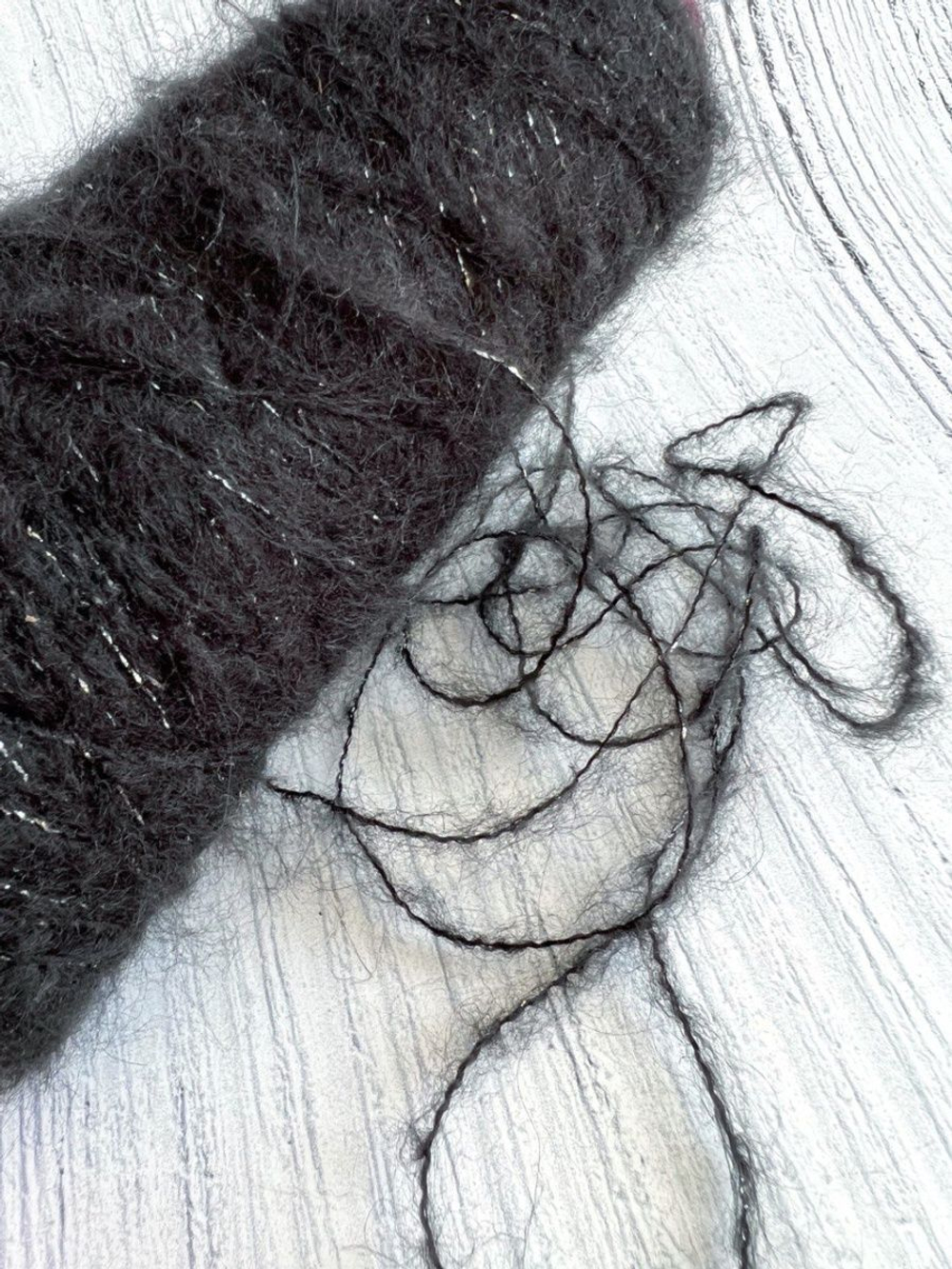 Пряжа с мохером и люрексом Matexsa