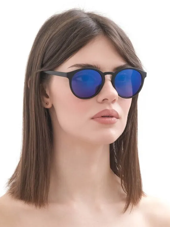 Очки солнцезащитные &quot;OneSun&quot;, uv 400, 13 х 13.5 х 5 см, линза 5 х 4.5 см, фиолетовые