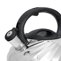 Чайник со свистком 3 л из нержавеющей стали, индукционное дно WEBBER BE-0590 черный