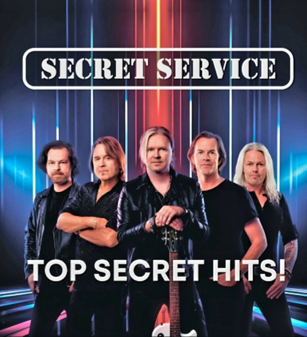 LP: Secret Service — «Top Secret Hits!» (2024) [2LP Limited Black Vinyl]
