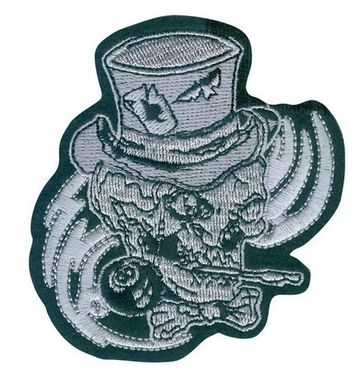 Нашивка Lucky skull - удачливый череп