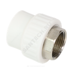Муфта PP-R комбинированная белая Дн 32х1" ВР под ключ VALFEX 10134032