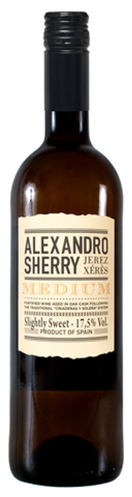 Херес Alexandro Medium, 0,75 л