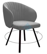 Стул DikLine 258 поворотный опоры чёрные