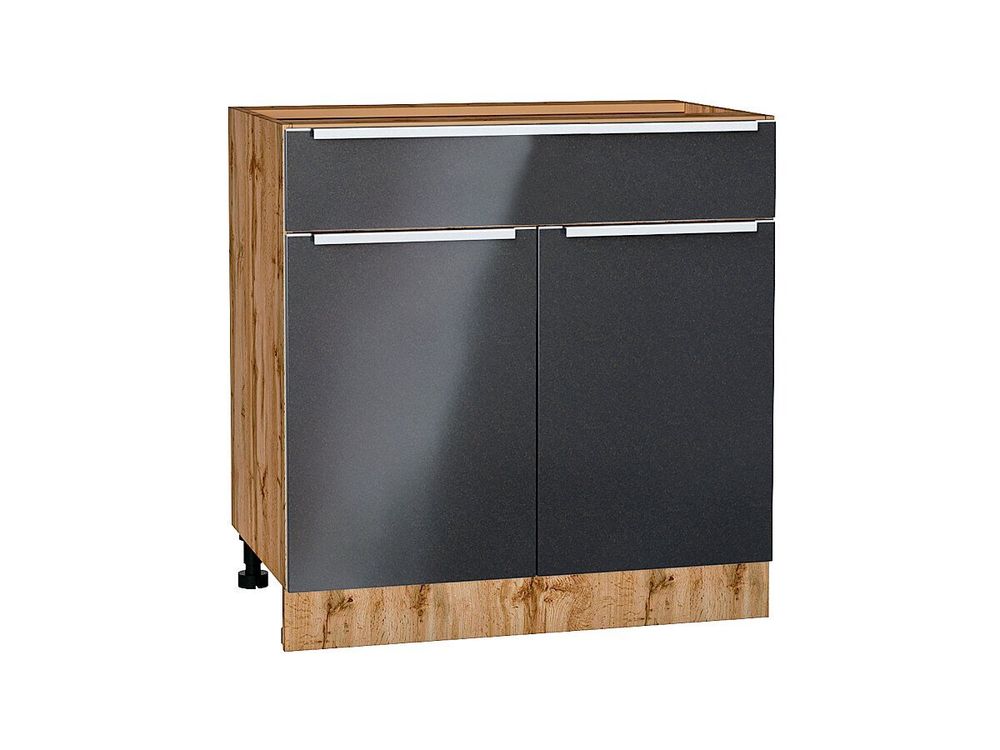 Шкаф нижний с 2-мя дверцами и ящиком Фьюжн