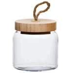 Банка для продуктов стеклянная 575мл «Вуди» 43573B