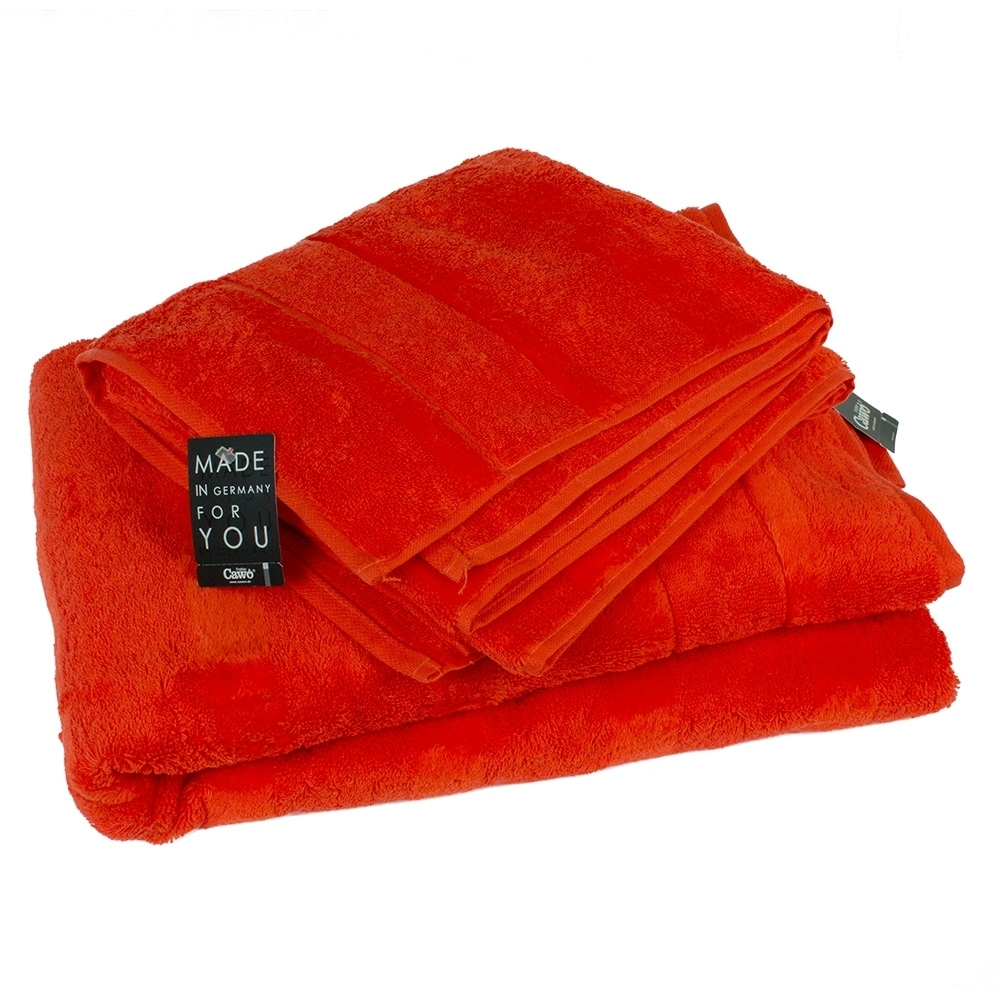 Полотенце 50x100 Cawo Noblesse 1002 красное