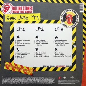 The Rolling Stones / No Security. San Jose '99 (3LP)