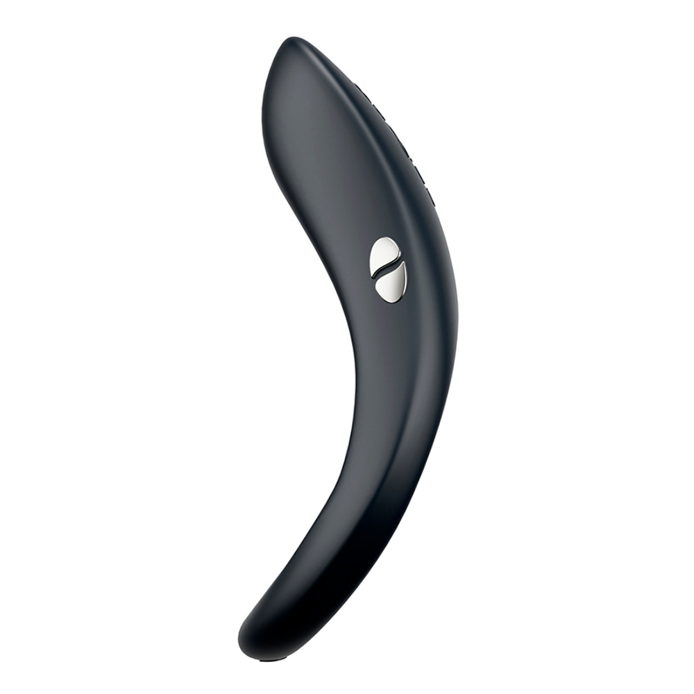 Черное эрекционное виброкольцо 3,3см с управлением через приложение We-Vibe Verge 2 Triple Smart Stimulator Vibrating Ring Black SNVG2SG9