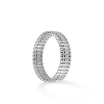 Латунное кольцо Базовое silver