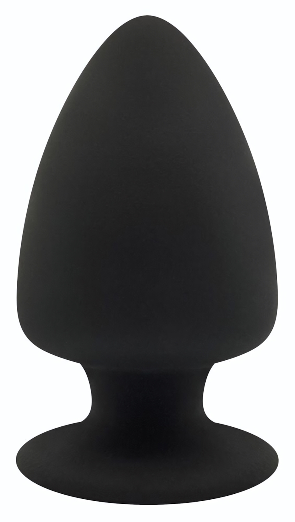 Черная анальная втулка Premium Silicone Plug M - 11 см. (Цвет: черный)