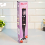 Блендер погружной SA-6262BK, 600Вт, 2 скорости, пластиковая насадка, черный