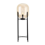 SL1050.525.01 Торшер ST-Luce Черный/Коньячный E27 1*40W (из 2-х коробок) BURASCA