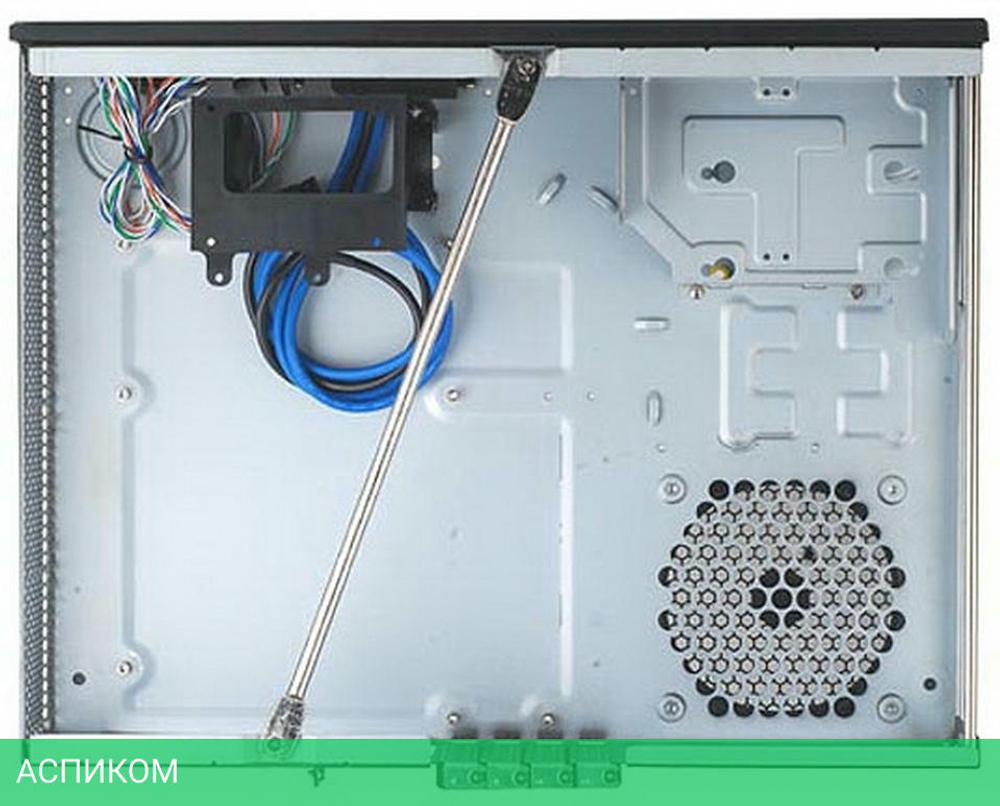 Корпус SilverStone Milo ML03 черный (SST-ML03B)