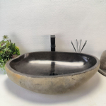 Раковина из речного камня RS-63501 (70*46*16) 0124