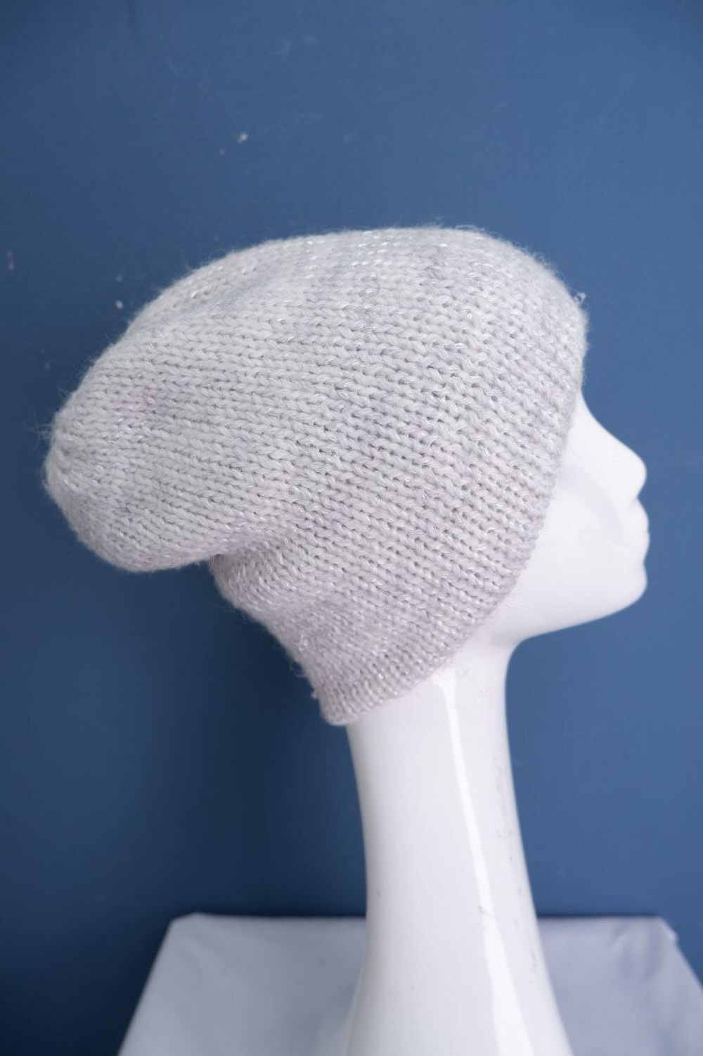 Шапка однотонная