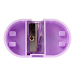 Точилка "Мишка" с шариками 5*5,5*2,5см, 1 отверстике. 4 цвета микс