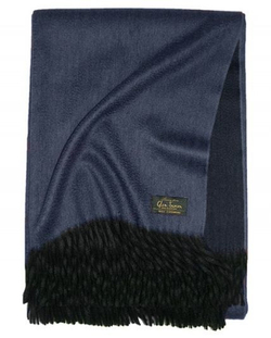 Плед 130х180 Glen Saxon UNI BKL 122 blue