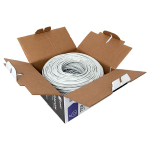 Кабель витая пара TERACOM PRO Cat.6 U/UTP 4 пары solid 23AWG оболочка LSZH нг(А)-HF цвет серый (упак. 305м) (305.00 шт.)
