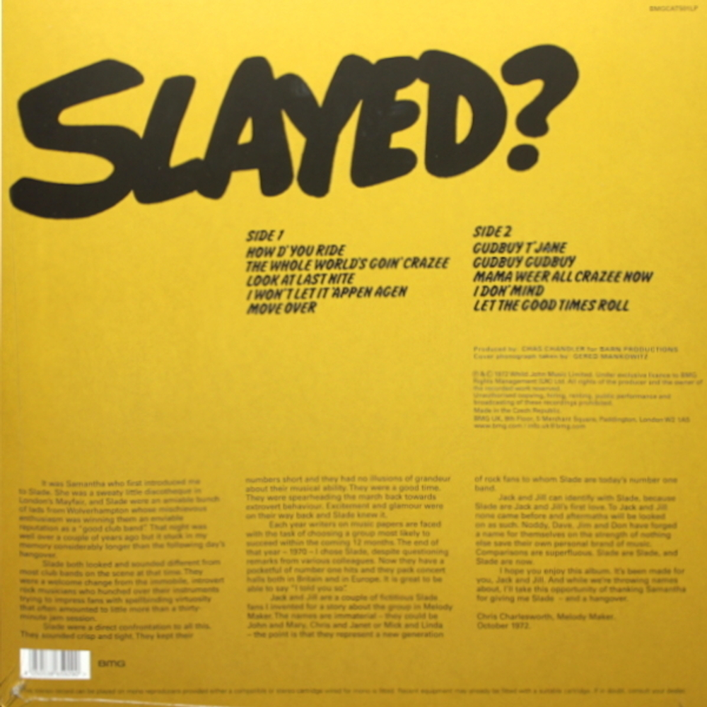 Slade / Slayed? (Coloured Vinyl)(LP)