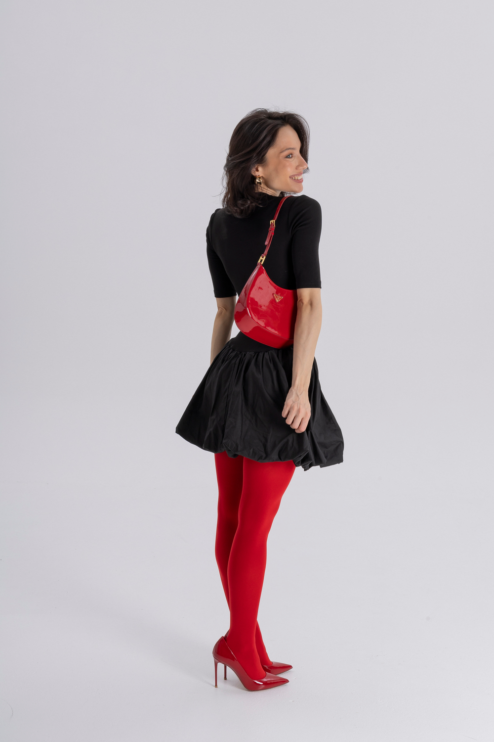 Вечернее мини платье баллон праздничное