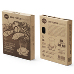 Подставка под стаканы save turtle, черная