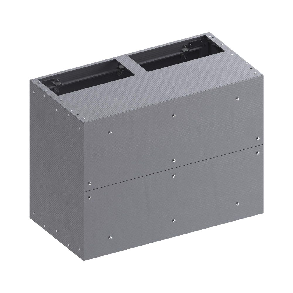 Цоколь стеклопластиковый грунтовый В=900 мм для навесных корпусов ШxГ 800x400 мм