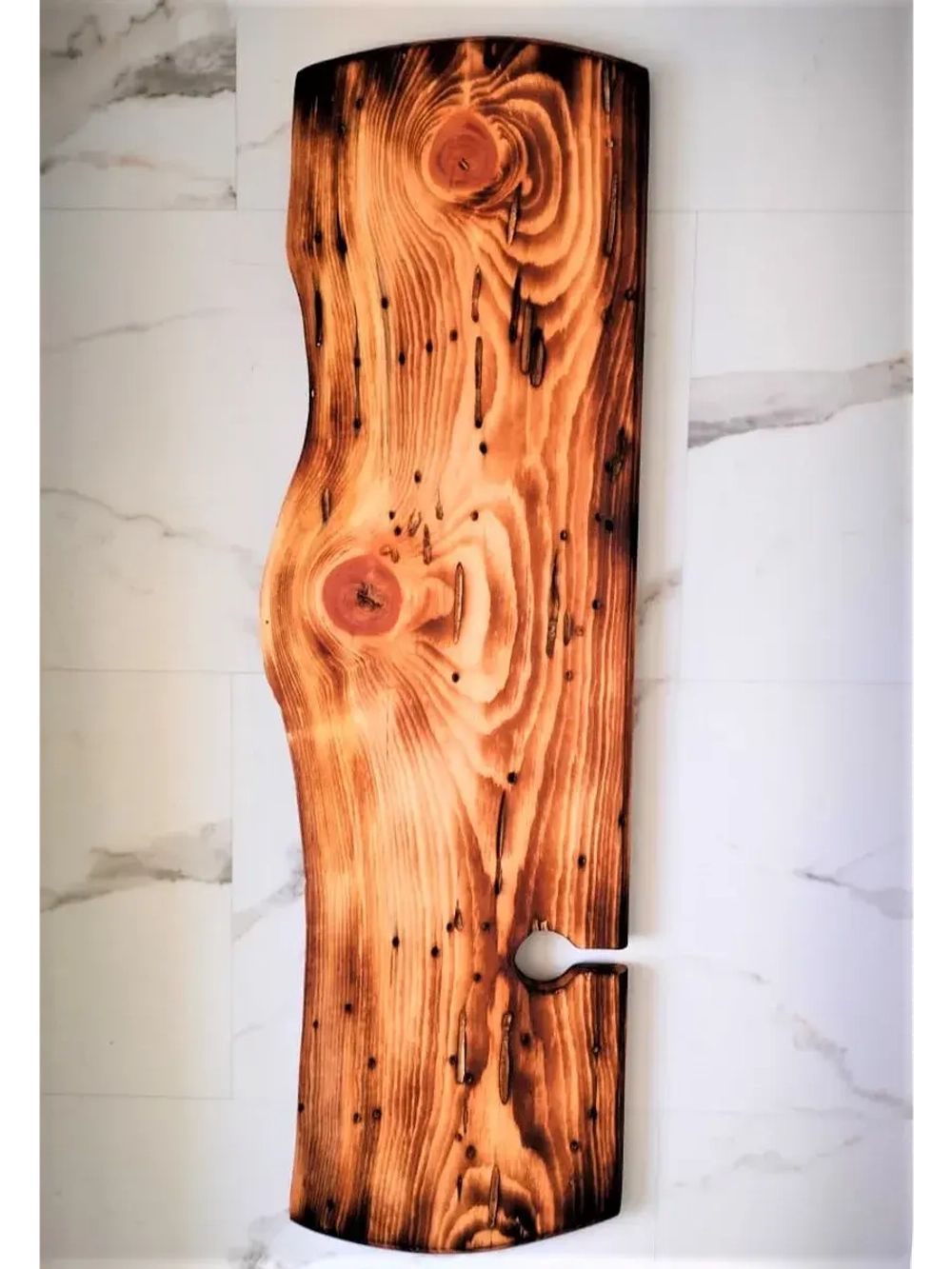 Полка столик (подставка) для ванной из 100% цельного кедра