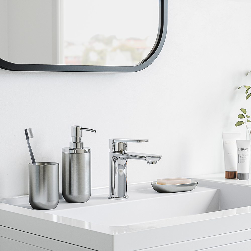 Диспенсер для мыла junip, 380 мл, нержавеющая сталь