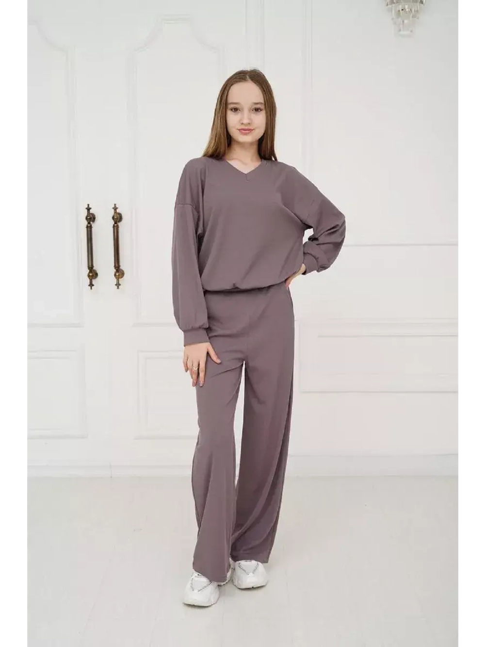 Костюм-лапша для девочки модный