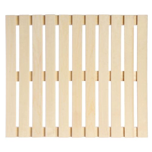 Решетка на пол для бани и сауны(липа (60х70см)