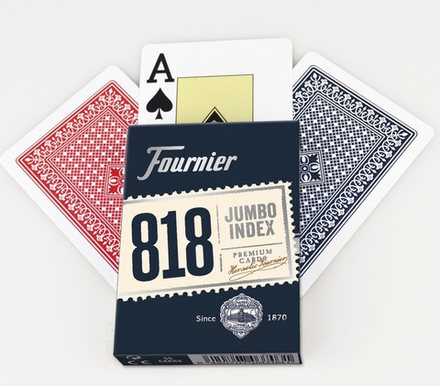 Карты "Fournier 818 Poker" (синие)