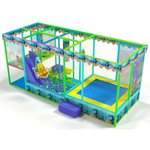 Детский игровой лабиринт «Дружок+батут»