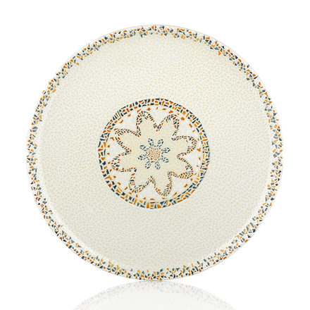 Тарелка круглая d=21 cм, фарфор, серия "TESSERA", By Bone