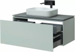 Тумба с раковиной Allen Brau Infinity 100 1.21004.PWM папирус матовый