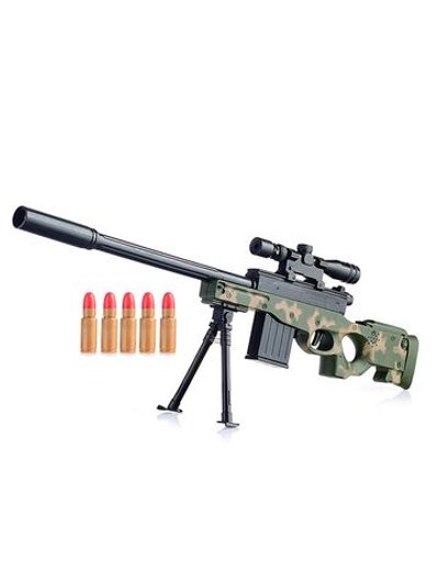 Игрушечное оружие Автомат Полиция-2 с мягкими пулями (W999)