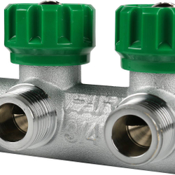 FAR Коллектор рег. 1" 3 отв. 3/4" Flat-Faced (под плоское уплотнение)