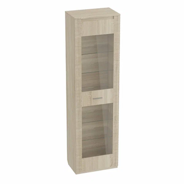 Шкаф витрина "Элана" гостиная сонома