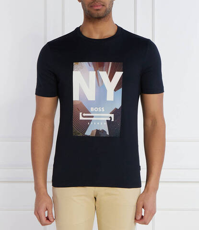 Футболка Tiburt 511 BOSS BLACK - темно-синий(50512110)