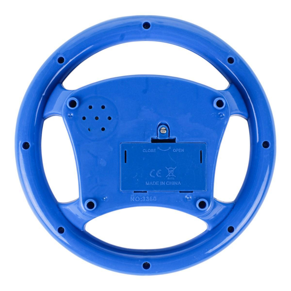 Руль музыкальный 19см, пакет 3360P