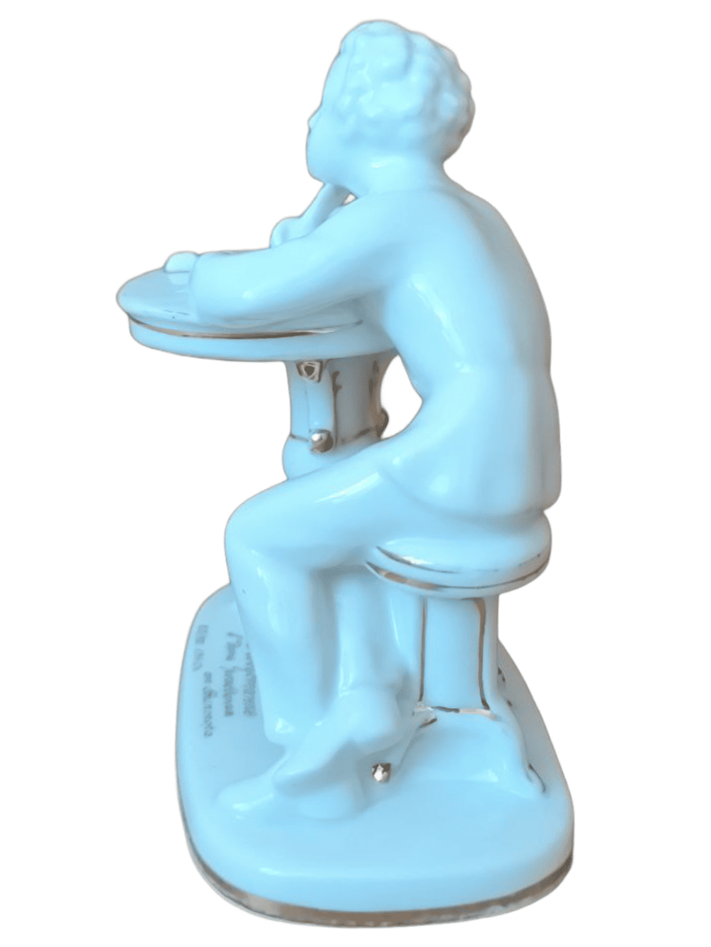 Фарфоровая статуэтка "Юный Пушкин", ЛФЗ, 1960 - 1970 гг.